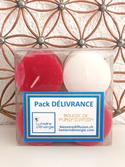 Pack "Délivrance"  (contient 4 bougies)